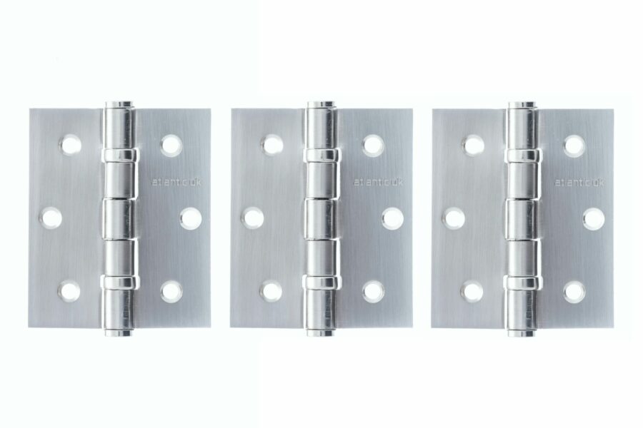 A2HB32525SC Hinges - Satin Chrome - Set of 3