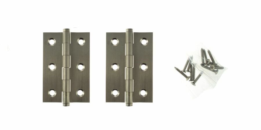 ABH3222SN Hinges - Satin Nickel - Pair