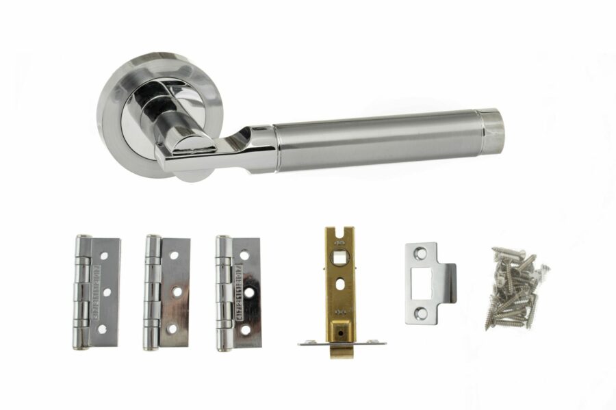 ADPS36RSCPC-332PC Door Pack - Black Nickel/Polished Chrome - Each