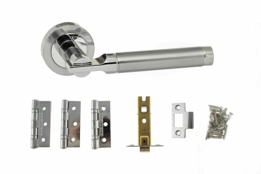 ADPS36RSCPC-332PC Door Pack - Black Nickel/Polished Chrome - Each