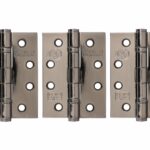AH1433BN Hinges Grade 13 Fire Rated - Black Nickel - Set of 3