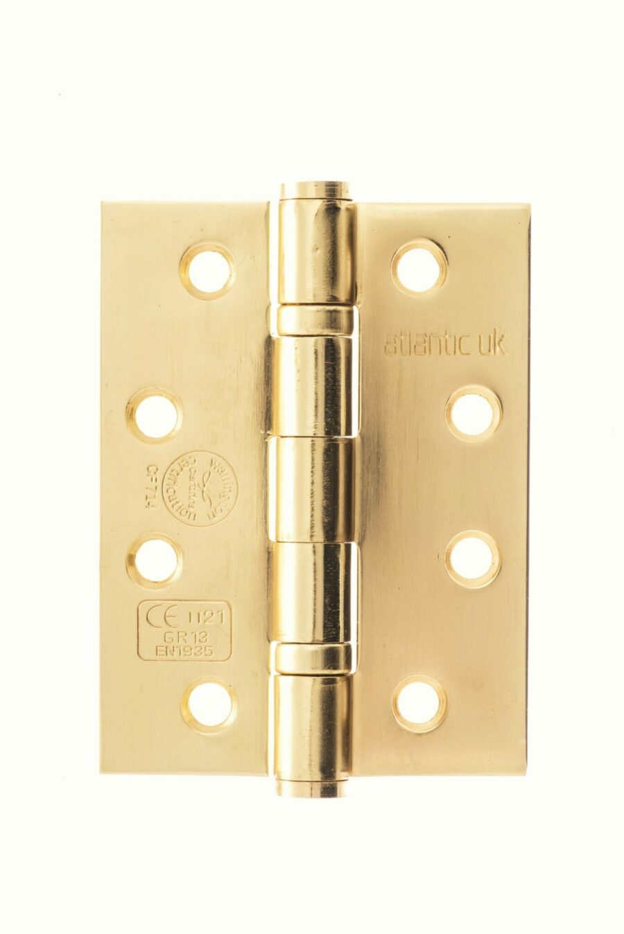 AH1433EB Hinges Grade 13 Fire Rated - Polished Brass - Pair