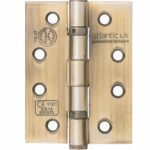 AH1433MAB Hinges Grade 13 Fire Rated - Matt Antique Brass - Pair