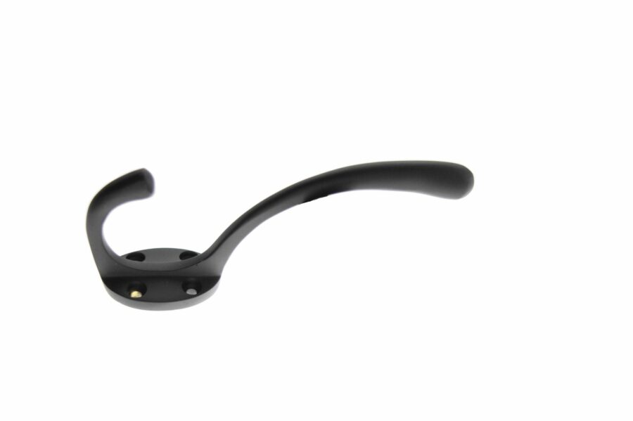 AHCHMB Hat & Coat Hook - Matt Black - Each