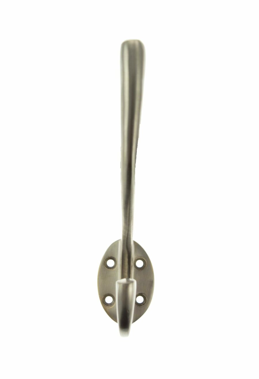 AHCHSN Hat & Coat Hook - Satin Nickel - Each