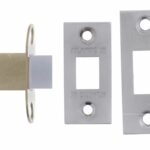 AL25SC Bolt Through Tubular Latch - Satin Chrome - Each
