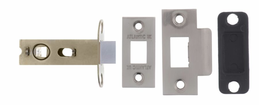 AL25SN Bolt Through Tubular Latch - Satin Nickel - Each