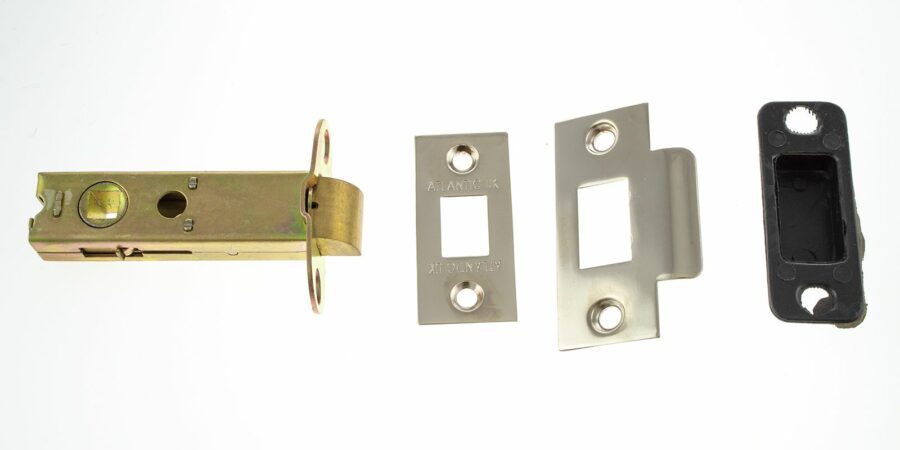 AL3PN Bolt Through Tubular Latch - Polished Nickel - Each