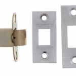 AL3SC Bolt Through Tubular Latch - Satin Chrome - Each