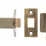 AL4AB Bolt Through Tubular Latch - Antique Brass - Each