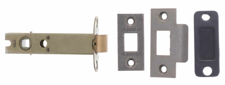 AL4DS Bolt Through Tubular Latch - Distressed Silver - Each