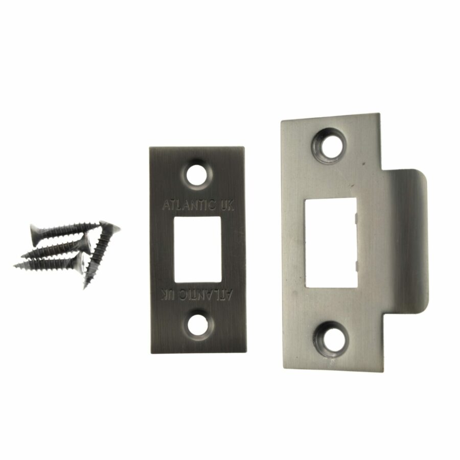 ALFPMBN Latch Face Plate Kit - Matt Gun Metal - Each