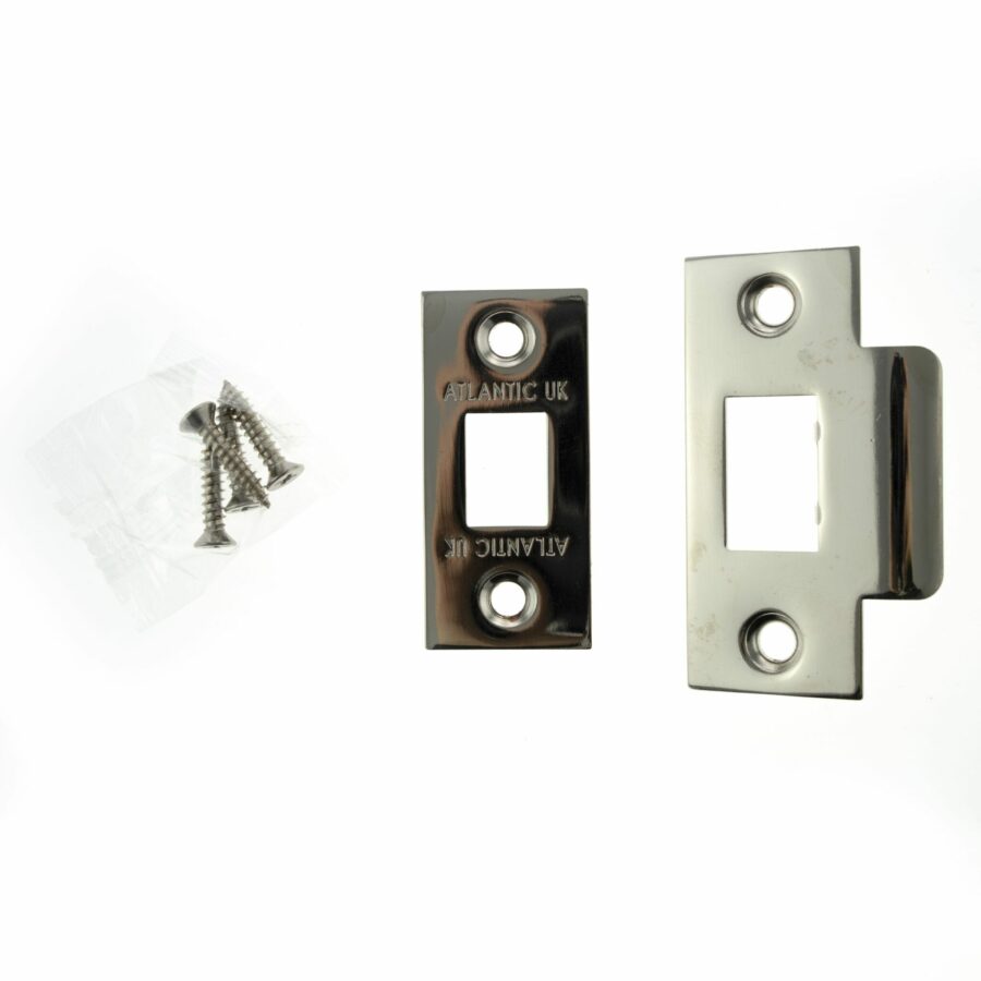 ALFPPN Latch Face Plate Kit - Polished Nickel - Each