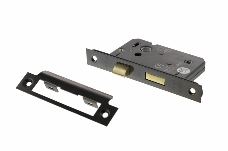 ALKBATH25BN Bathroom Lock [CE] - Black Nickel - Each