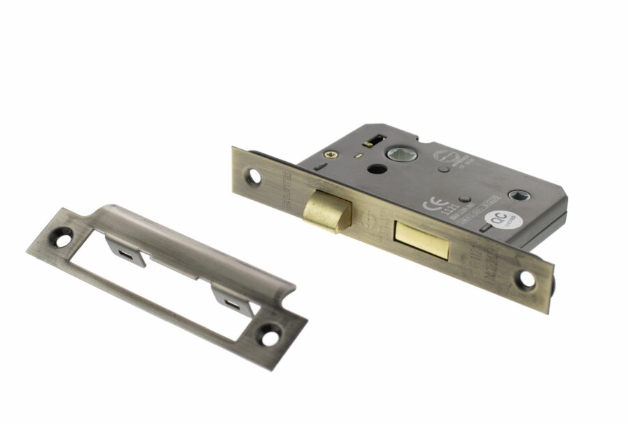 ALKBATH25MAB Bathroom Lock [CE] - Matt Antique Brass - Each