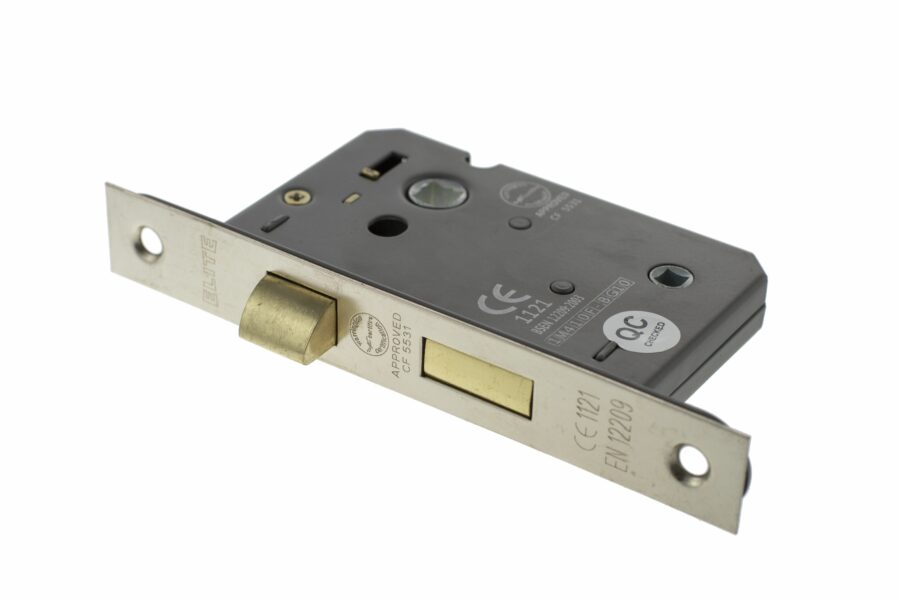 ALKBATH25PN Bathroom Lock [CE] - Polished Nickel - Each
