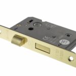 ALKBATH3PB Bathroom Lock [CE] - Polished Brass - Each