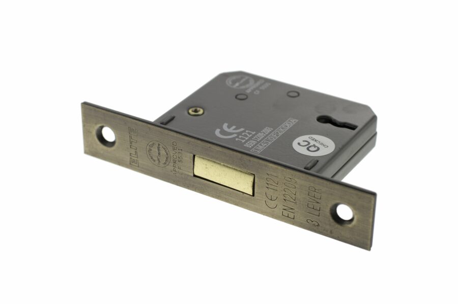 ALKDEAD3LK25MAB Deadlock [CE] - Matt Antique Brass - Each