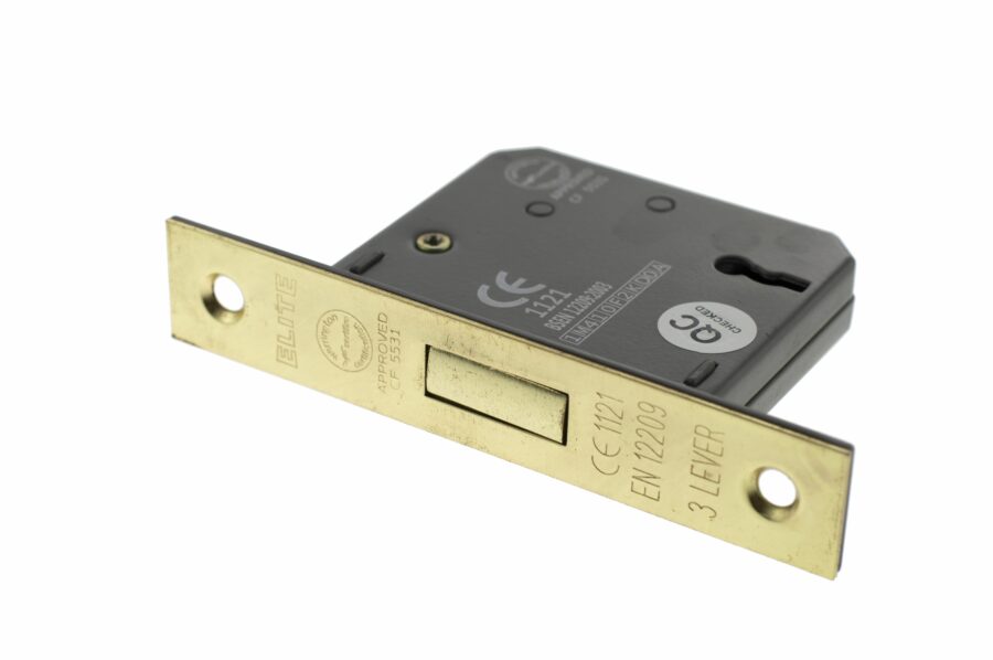 ALKDEAD3LK25PB Deadlock [CE] - Polished Brass - Each