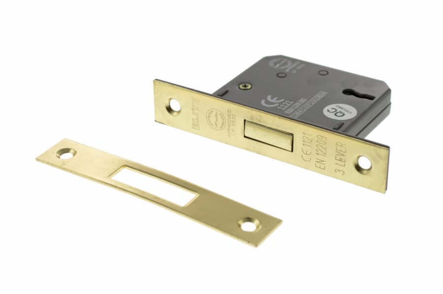 ALKDEAD3LK25PB Deadlock [CE] - Polished Brass - Each