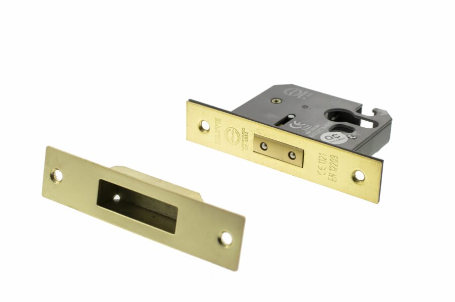 ALKDEADE25PB Deadlock [CE] - Polished Brass - Each