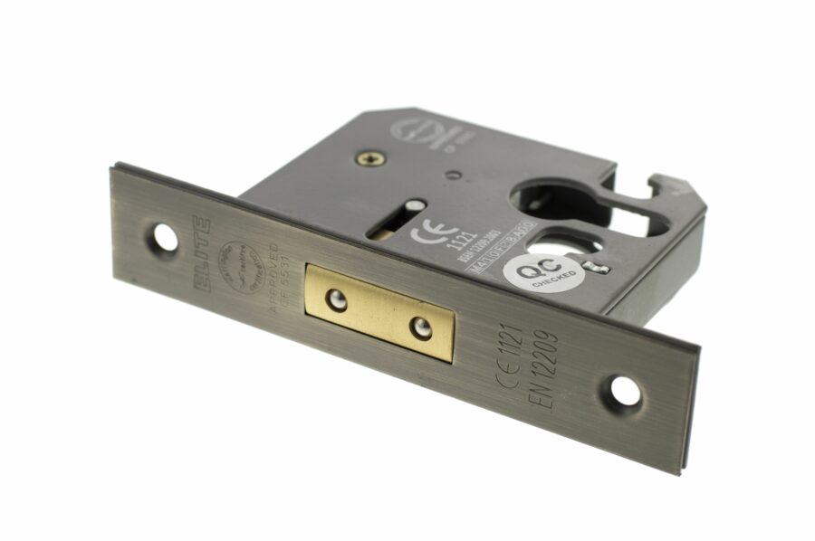ALKDEADE3MAB Deadlock [CE] - Matt Antique Brass - Each