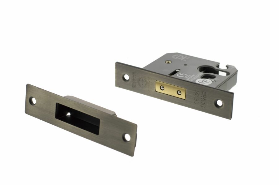ALKDEADE3MAB Deadlock [CE] - Matt Antique Brass - Each