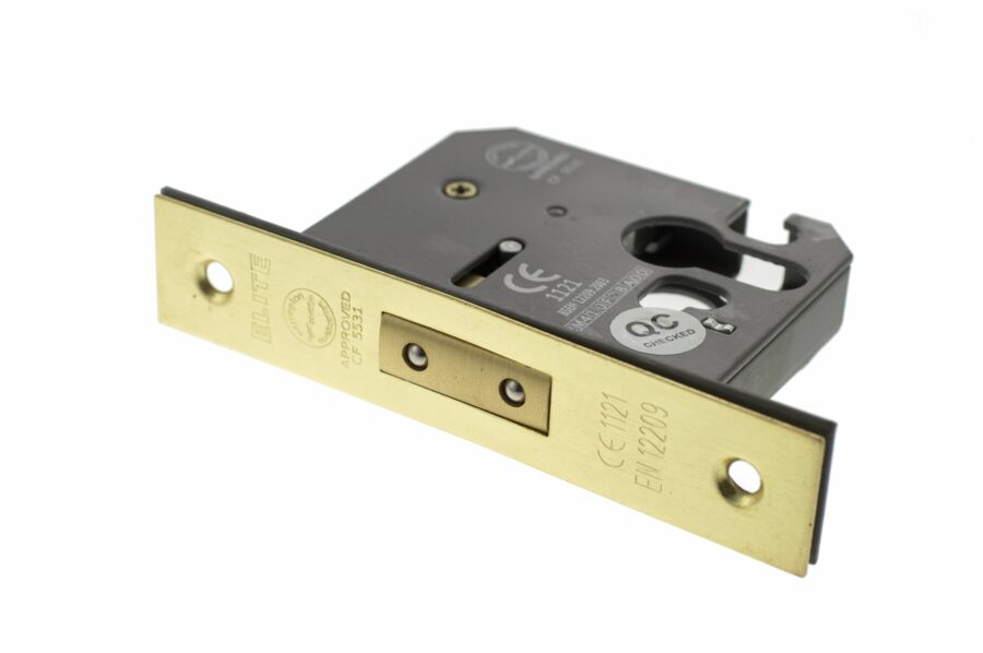 ALKDEADE3SB Deadlock [CE] - Satin Brass - Each