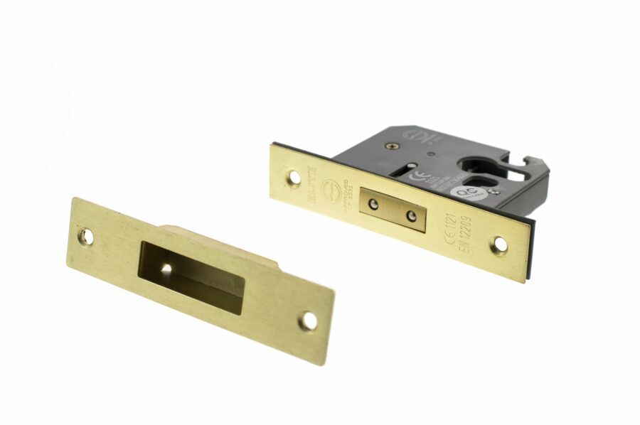 ALKDEADE3SB Deadlock [CE] - Satin Brass - Each