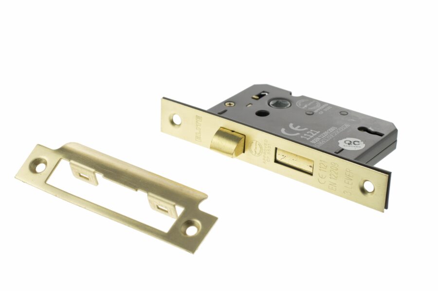 ALKSASH3LK25SB Sashlock [CE] - Satin Brass - Each