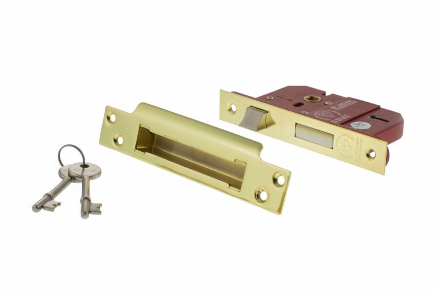 ALKSASH5LK3PB Sashlock [BS] - Polished Brass - Each