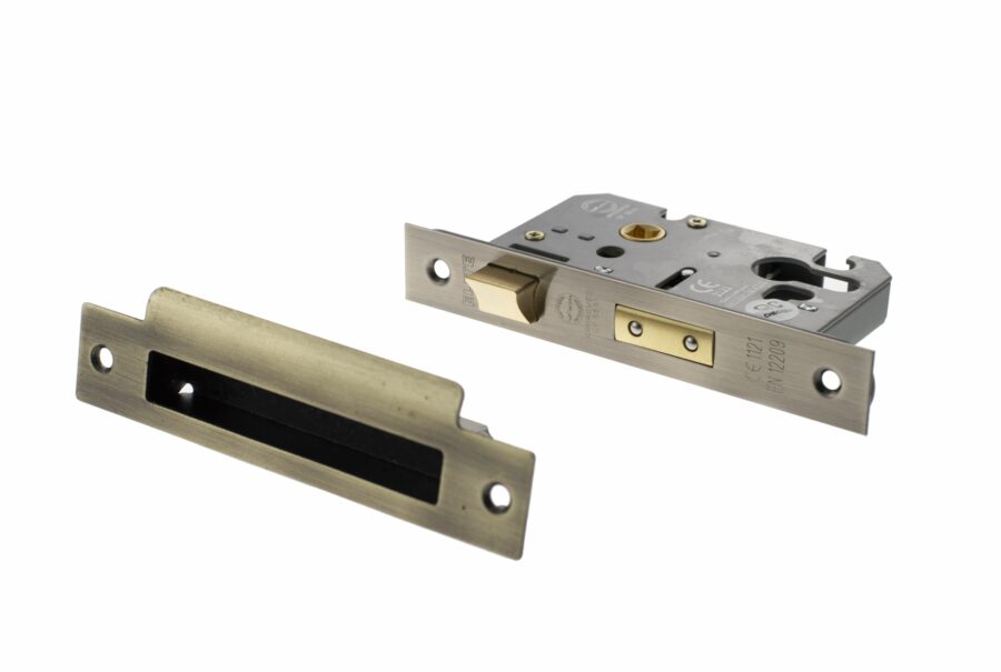 ALKSASHE25AB Sashlock [CE] - Antique Brass - Each