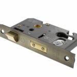 ALKSASHE25MAB Sashlock [CE] - Matt Antique Brass - Each