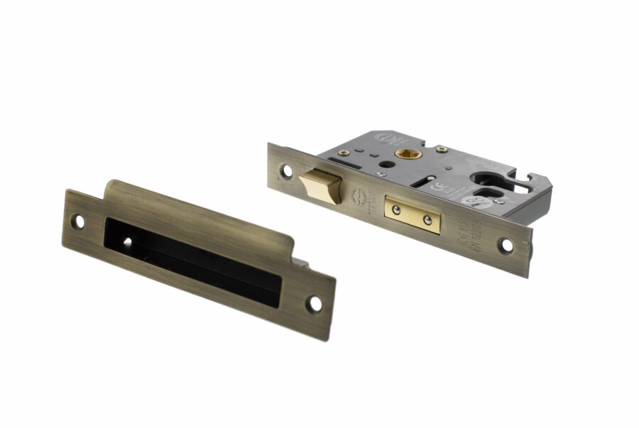 ALKSASHE25MAB Sashlock [CE] - Matt Antique Brass - Each