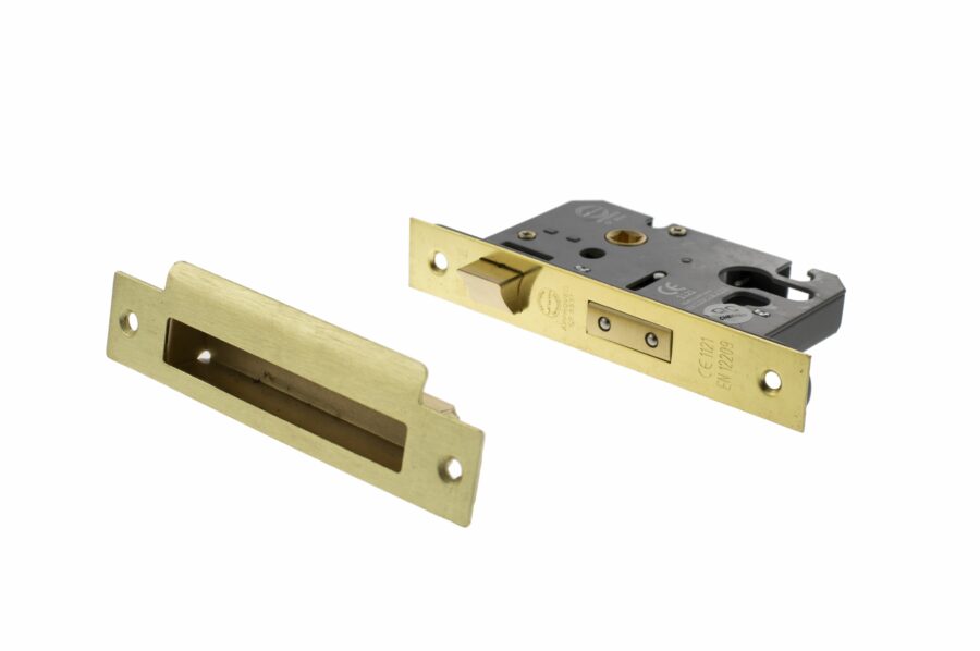 ALKSASHE25SB Sashlock [CE] - Satin Brass - Each