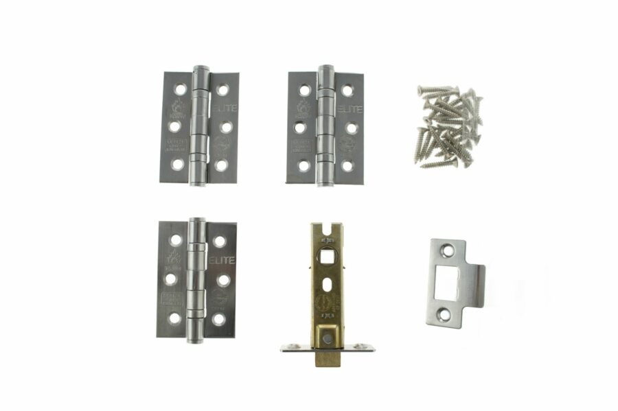 ALP332SC Latch Pack [CE] - Satin Chrome - Each