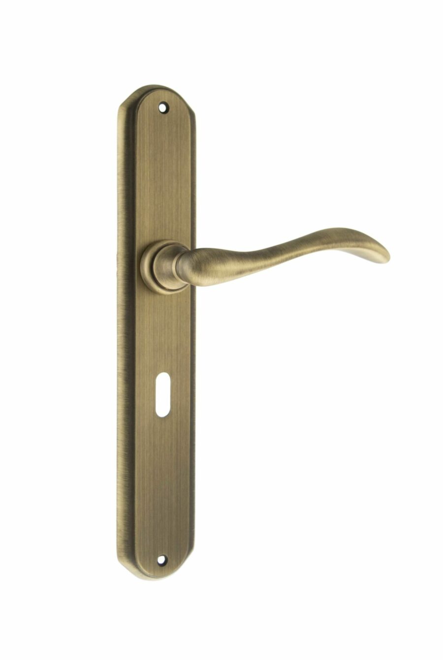 FBP138KYB Solid Brass Key Lever - Yester Bronze - Set