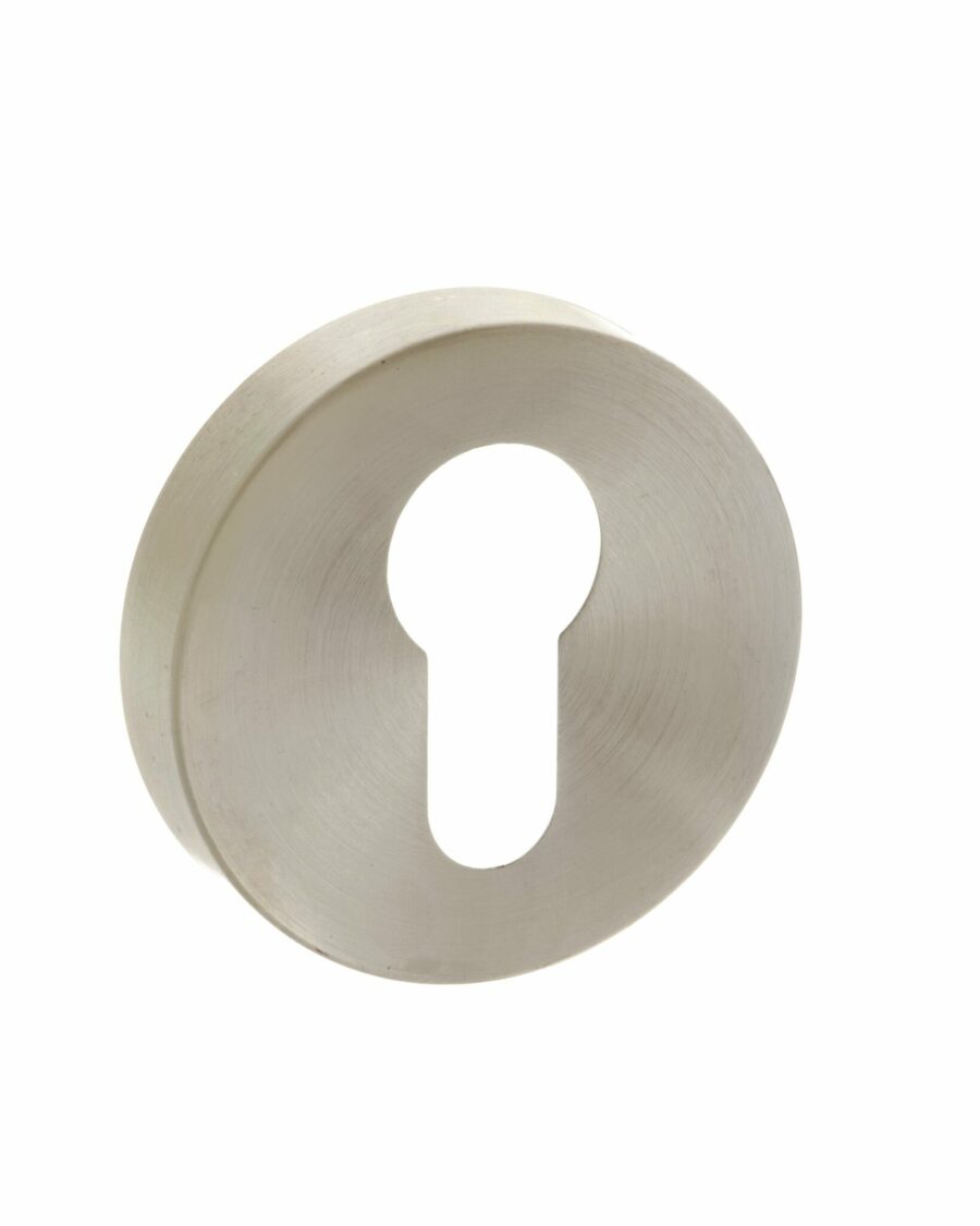 FMRESN Euro Escutcheon - Satin Nickel - Each