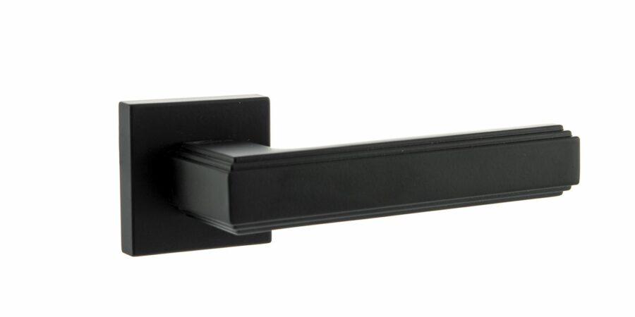 FMS293MB Designer Lever - Matt Black - Set