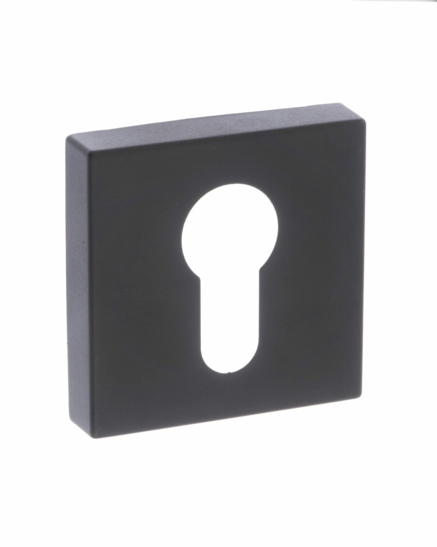 FMSEMB Euro Escutcheon - Matt Black - Each
