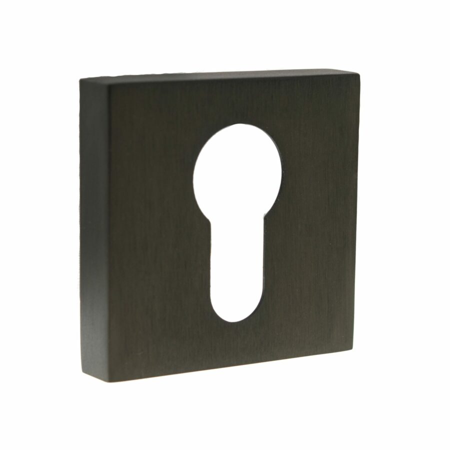 FMSEUDB Euro Escutcheon - Urban Dark Bronze - Each