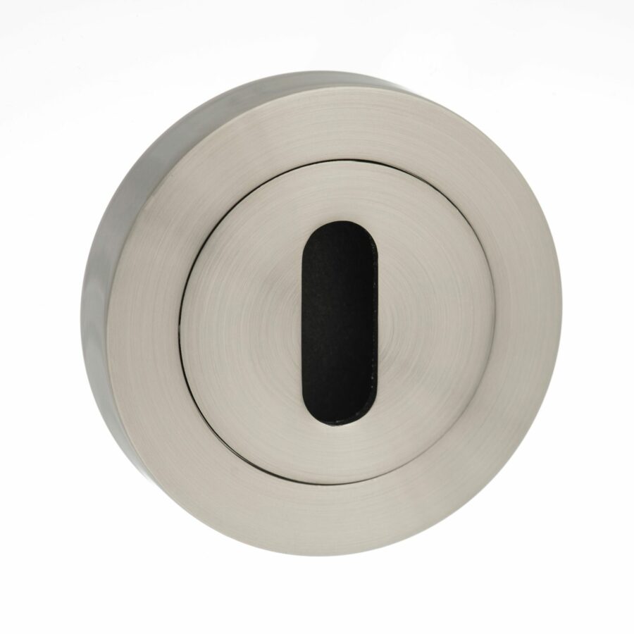 MESCKSN Key Escutcheon - Satin Nickel - Each