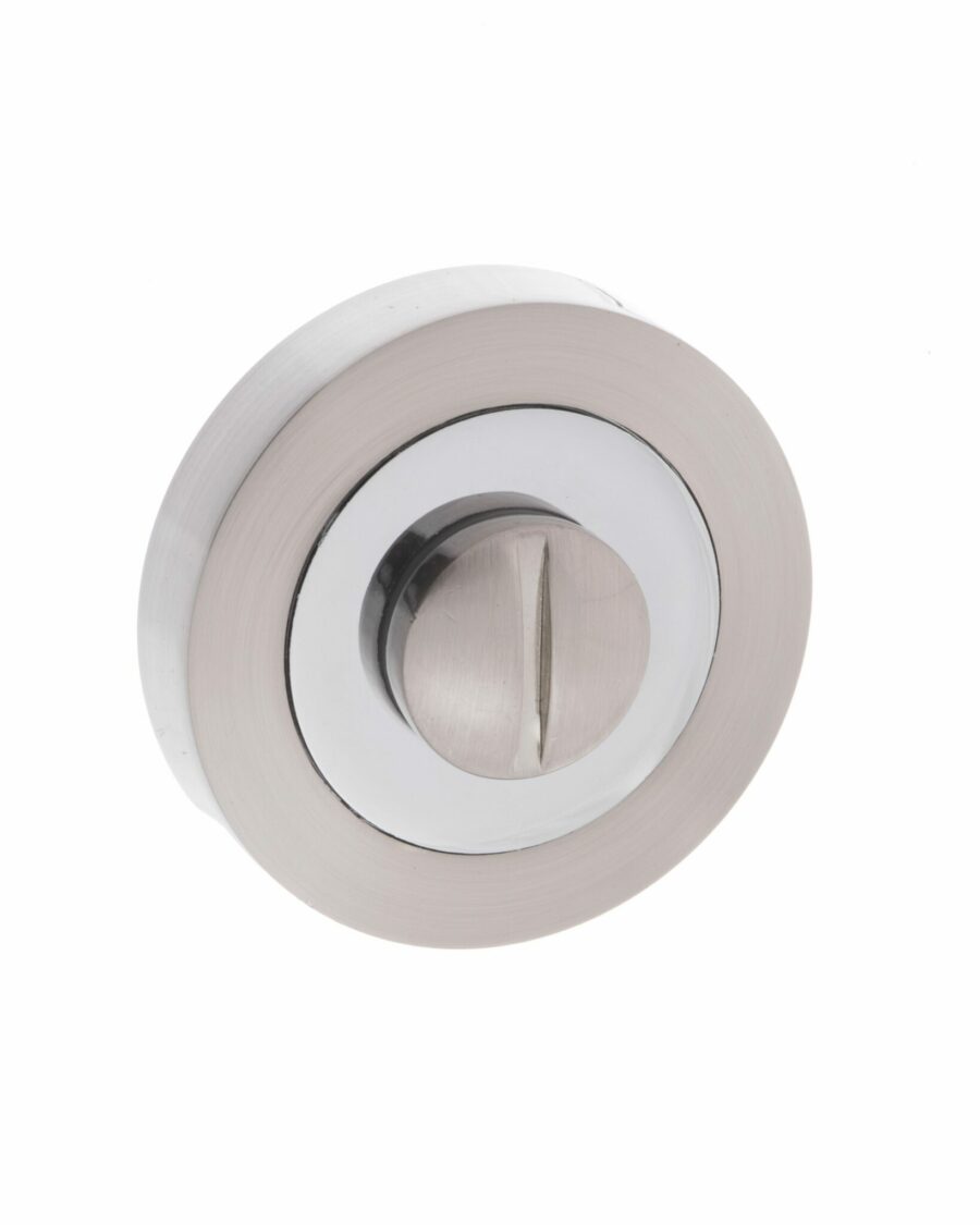 MWCSNCP WC Turn and Release - Satin Nickel/Polished Chrome - Each