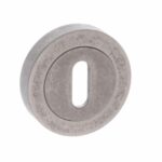OEESCKDS Key Escutcheon - Distressed Silver - Each