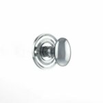 OEOWCPC Solid Brass Oval WC Turn and Release - Polished Chrome - Each