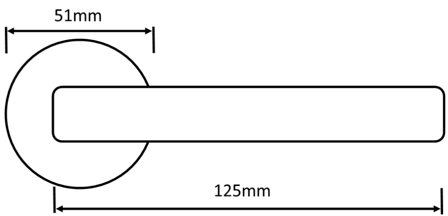 S22RPC Lever - Polished Chrome - Set