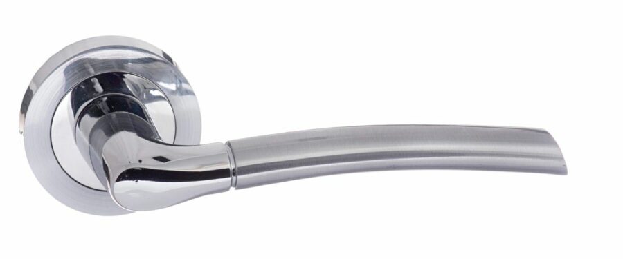 S33RSCPC Lever - Satin Chrome/Polished Chrome - Set