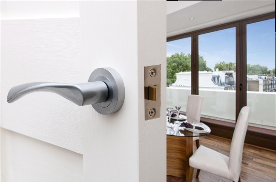 S34RSC Lever - Satin Chrome - Set