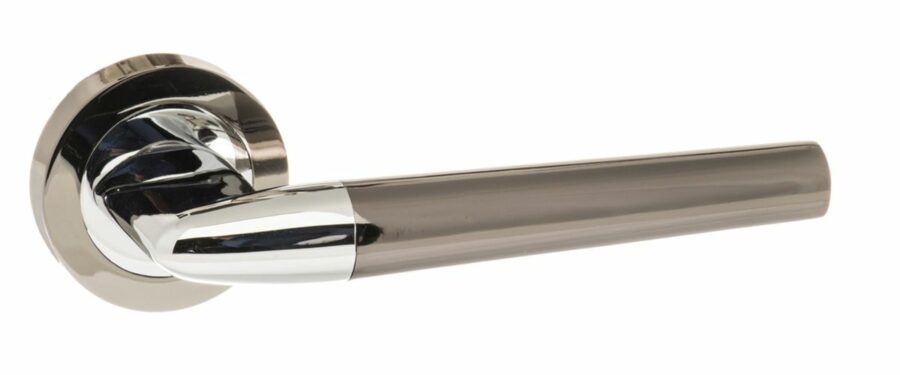 S37RBNPC Lever - Black Nickel/Polished Chrome - Set