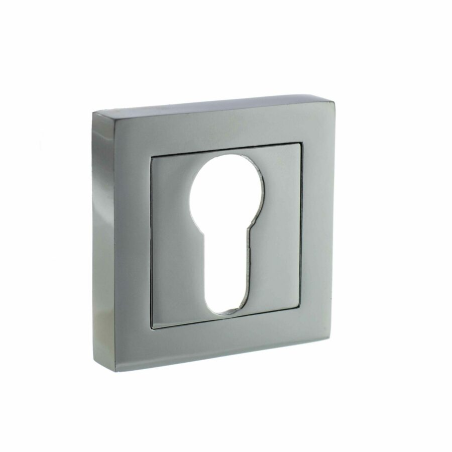 S4ESCESPC Euro Escutcheon - Polished Chrome - Each